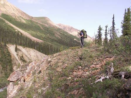 Auf dem Wg zum Pass ...