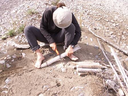 Feuer machen bei starkem Wind ..?