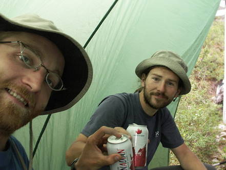 ... und das erste Bier wartet ...