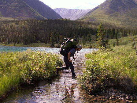 Wir folgen einem Bach ...
