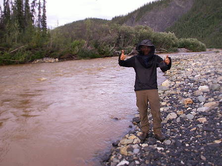 ... am brunlichen Fluss ...