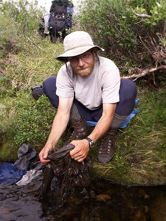 Mit frischer Wsche ...