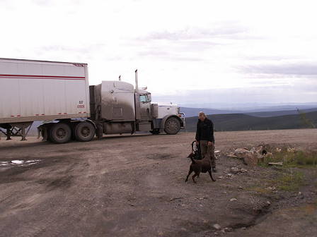 ... und keine Mitfahrgelegenheit kommt ...