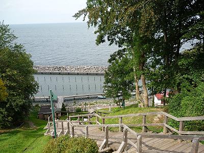 Gesperrter Hafen in Lohme