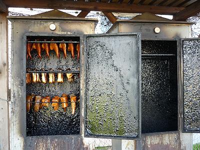 Rucherfisch ganz frisch aus dem Ofen ...