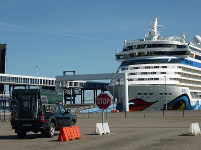 Aug in Aug mit der Aida: Werden wir abgeholt?