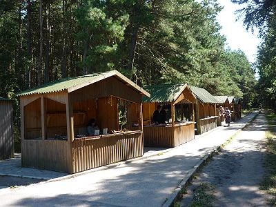 Warten auf die Touristen ...