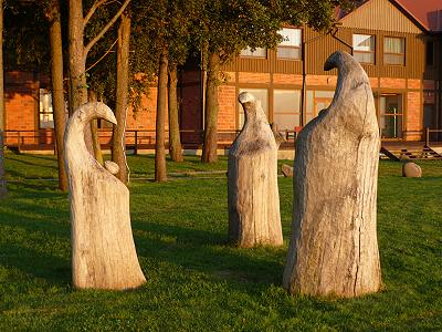 Kunstsinniger Campingplatz ...