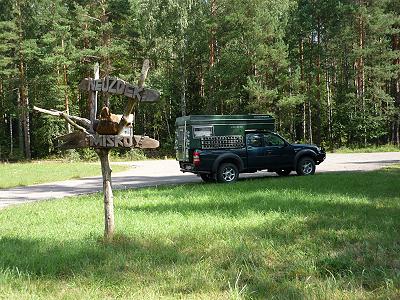 Kurze Rast unterwegs ...