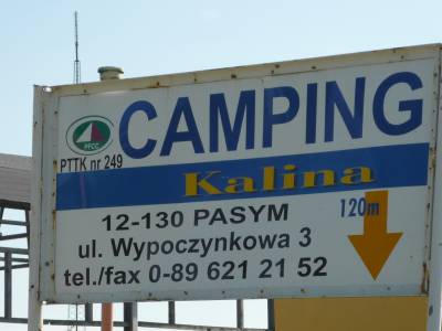 Der Campingplatz liegt 120m hinter dir!