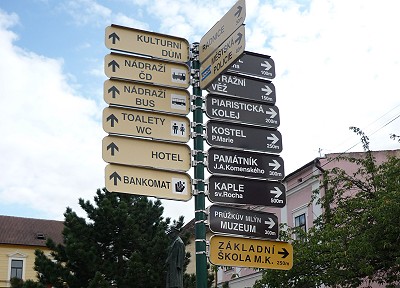 Hier kann man sich kaum verlaufen ...