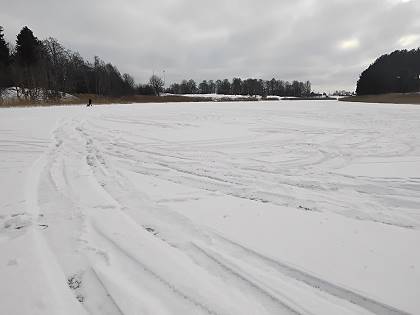 Wo verl�uft hier die Eisstra�e ..?