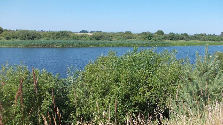 Man schaut sehnsüchtig auf die andere Seite des Flusses ... Man schaut sehnsüchtig auf die andere Seite des Flusses ...
