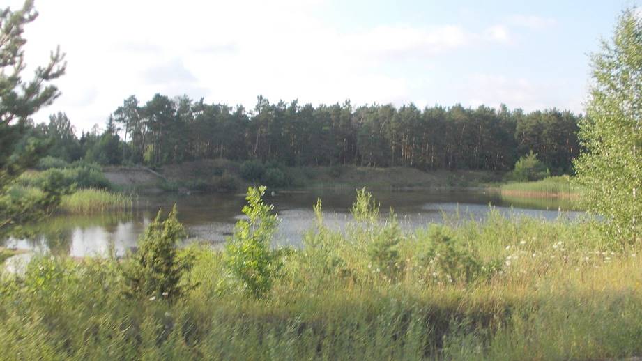 Den See kennen wir schon von heute morgen ... Den See kennen wir schon von heute morgen ...