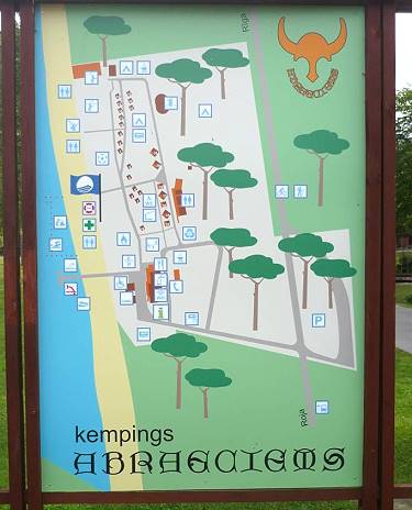 Engure: Kempings Abragciems ...