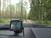 Wald-Idylle: TomTom kennt sich überall aus ... Wald-Idylle: TomTom kennt sich überall aus ...