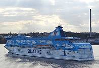 Die GALAXY im Gegenverkehr ...