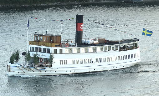 Wieder einmal: Ausfahrt aus Stockholm ...