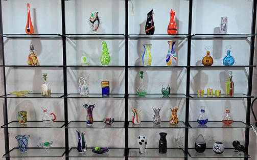 In der Glasgalerie PoeiraGlass estudio do Vidro ...