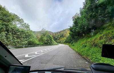 Die Landstrae hat mich wieder ...