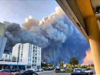 Brand auer Kontrolle