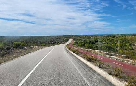 Fast am Ziel: Der Atlantik naht ...