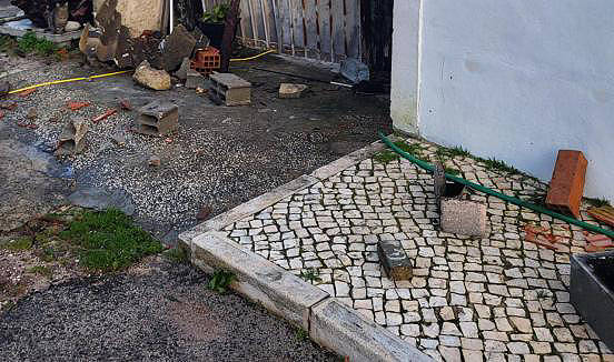 Jede Menge herumgewehte Steine ...