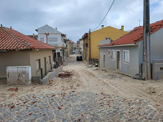 Im alten Ortskern von Praia da Vieira