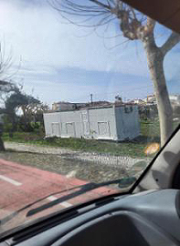 Mobilheim auf dem Kopf liegend ..?