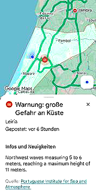 Aktuelle Warnung ...