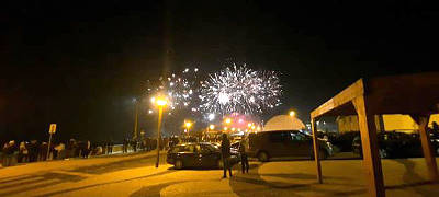 Jahreswechsel-Lrm an nur einer Stelle ...