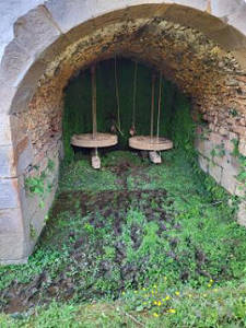 Anfangs viel Technik aus Holz