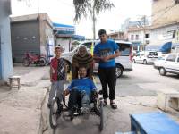 Liegerad Garfield und Fans ...