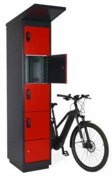 E-Bike Ladestation (Bild: rotstahl)