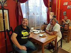 Mit Dimitri beim Trinkgelage ... Mit Dimitri beim Trinkgelage ...