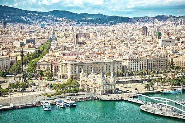 Barcelona: Am Hafen ...