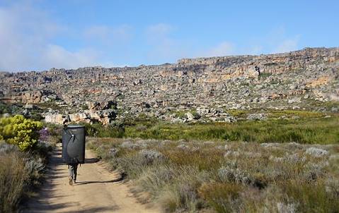 Wilde Landschaft ...