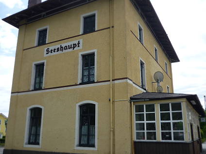 Seeshaupt: Historischer Bahnhof ...