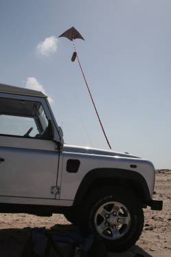 Das Fluggert zur Untersttzung im Himmel ...