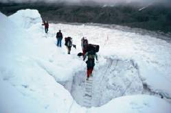 Am Kumbu Eisbruch ...