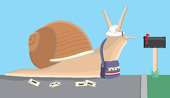 Gute alte Snailmail?