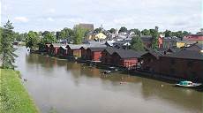 Porvoo: Die bekannten uralten Fischerhtten ...
