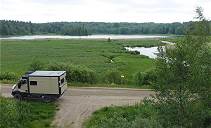 Und ganz hinten ist schon Russland ...