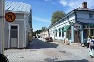 Schn restaurierte alte Holzhuser ...