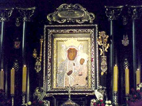 Besuch bei der "Schwarzen Madonna" ...