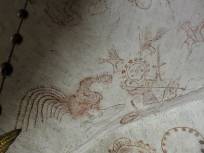 Originelle Fresken ...