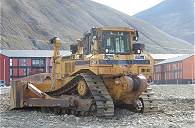 ... und schweres Gert vor Ort