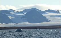 ... und entfernte Gletscher