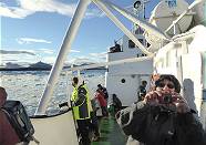 Gute Stimmung an Bord