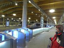 An der Osloer Schnellbahn ...